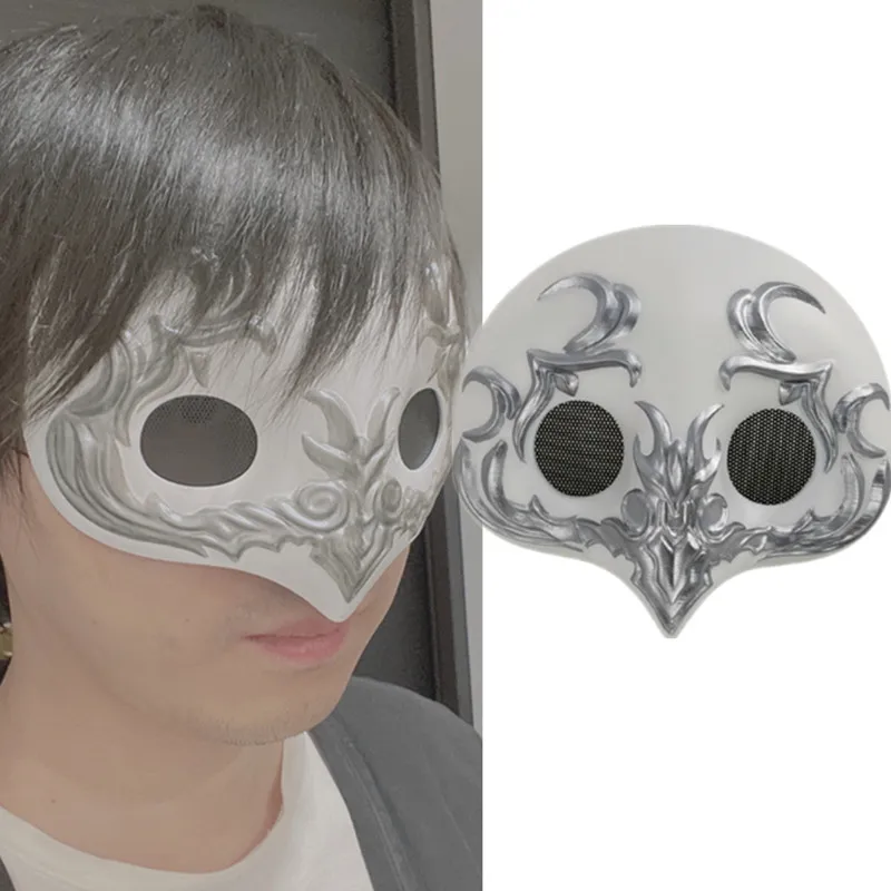 Vignes Mask Cosplay Game Final Fantasy XIV Role Resin Half Face Helmet Adult Unisex Headwear Halloween Masquerade Party Costume
Vignes Mask Cosplay Game Final Fantasy XIV Role Resin Half Face Helmet Adult Unisex Headwear Halloween Masquerade Party Costume