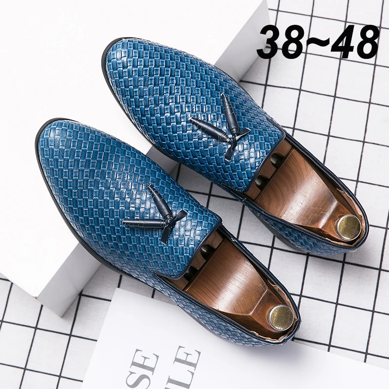 

Leather Summer Designer Luxury Dress Breathable Formal Mens Casual Wedding Business Stylist Loafers Moccasins Italian Men Shoes