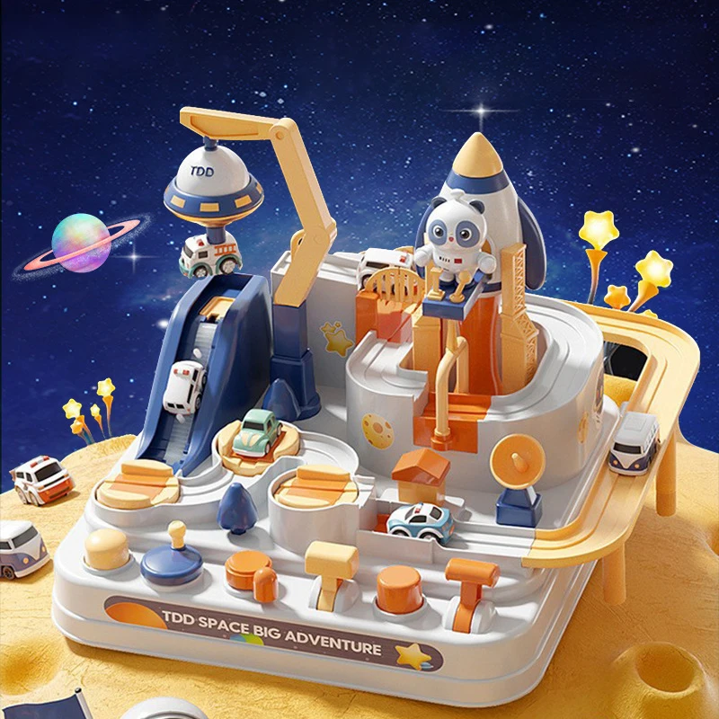 Racing Car Toy Child Train Track Rail Cars Adventure Brain Mechanical Interactive Kids Table Game For Children Boy Toy Gift
Racing Car Toy Child Train Track Rail Cars Adventure Brain Mechanical Interactive Kids Table Game For Children Boy Toy Gift
