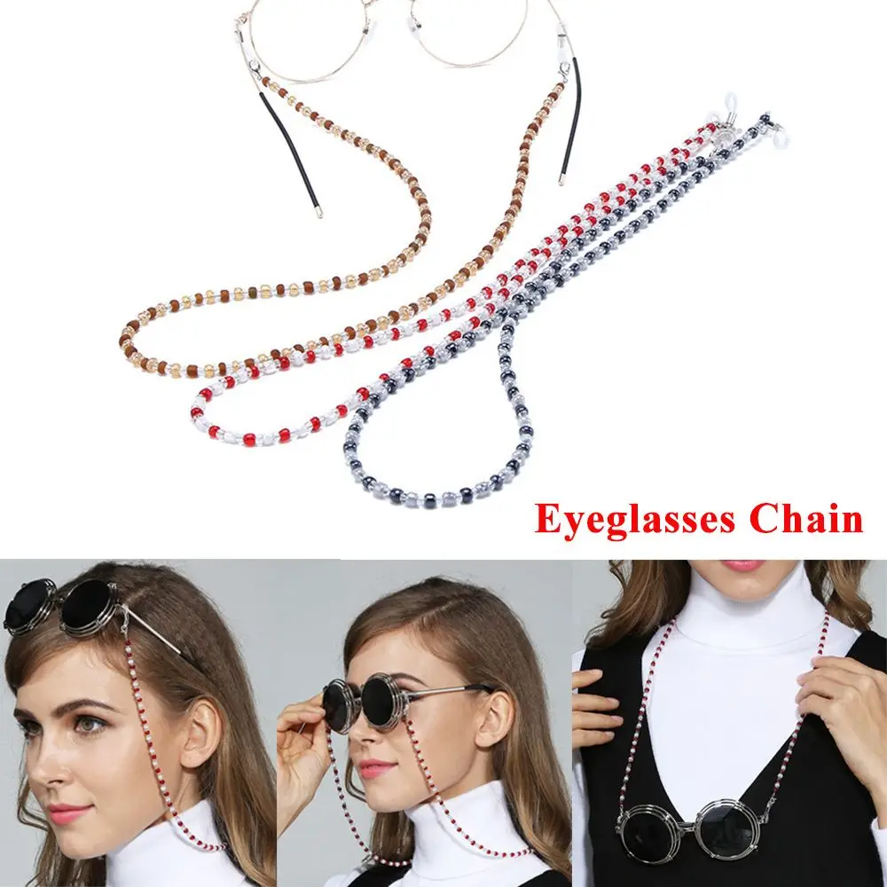 Women Chains Acrylic Beads Eyeglass Holder Eyewear Cord Eyeglass Chains Reading Glasses Rope
Women Chains Acrylic Beads Eyeglass Holder Eyewear Cord Eyeglass Chains Reading Glasses Rope