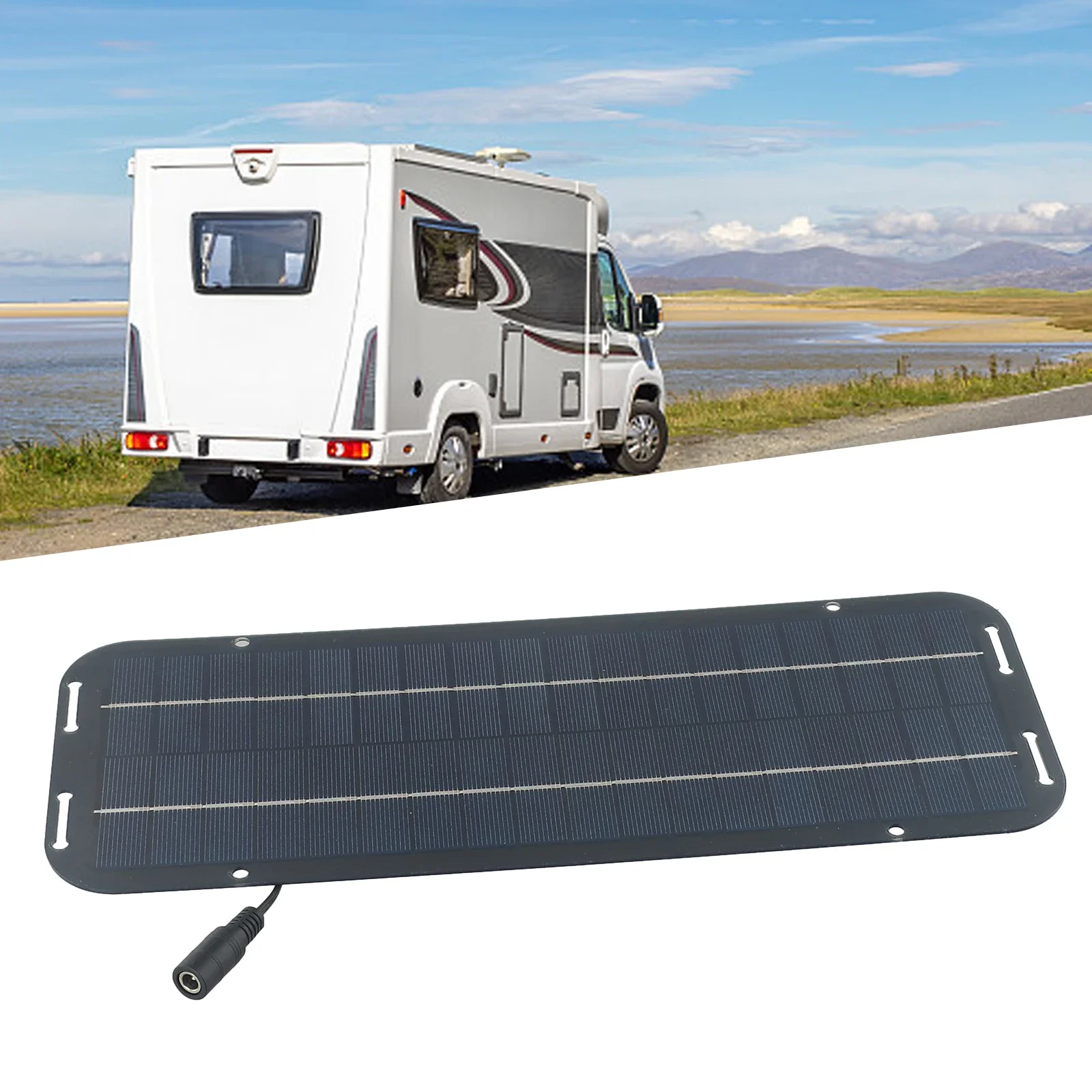 335*125*3mm 60W Solar Panel 12V Olt Trickle Monocrystalline Solar Cells For Caravan Car Van Boat Kit Solar Energy Accessories
335*125*3mm 60W Solar Panel 12V Olt Trickle Monocrystalline Solar Cells For Caravan Car Van Boat Kit Solar Energy Accessories