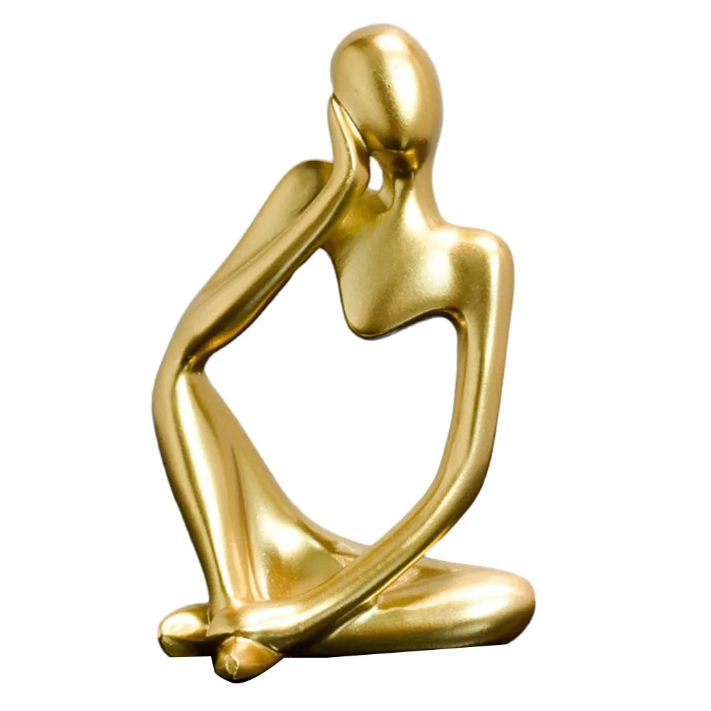 Modern Home Decoration Sculptures Figurines For Abstract Figure Statue Nordic Miniatures Light Luxury Home Decorations Crafts
Modern Home Decoration Sculptures Figurines For Abstract Figure Statue Nordic Miniatures Light Luxury Home Decorations Crafts