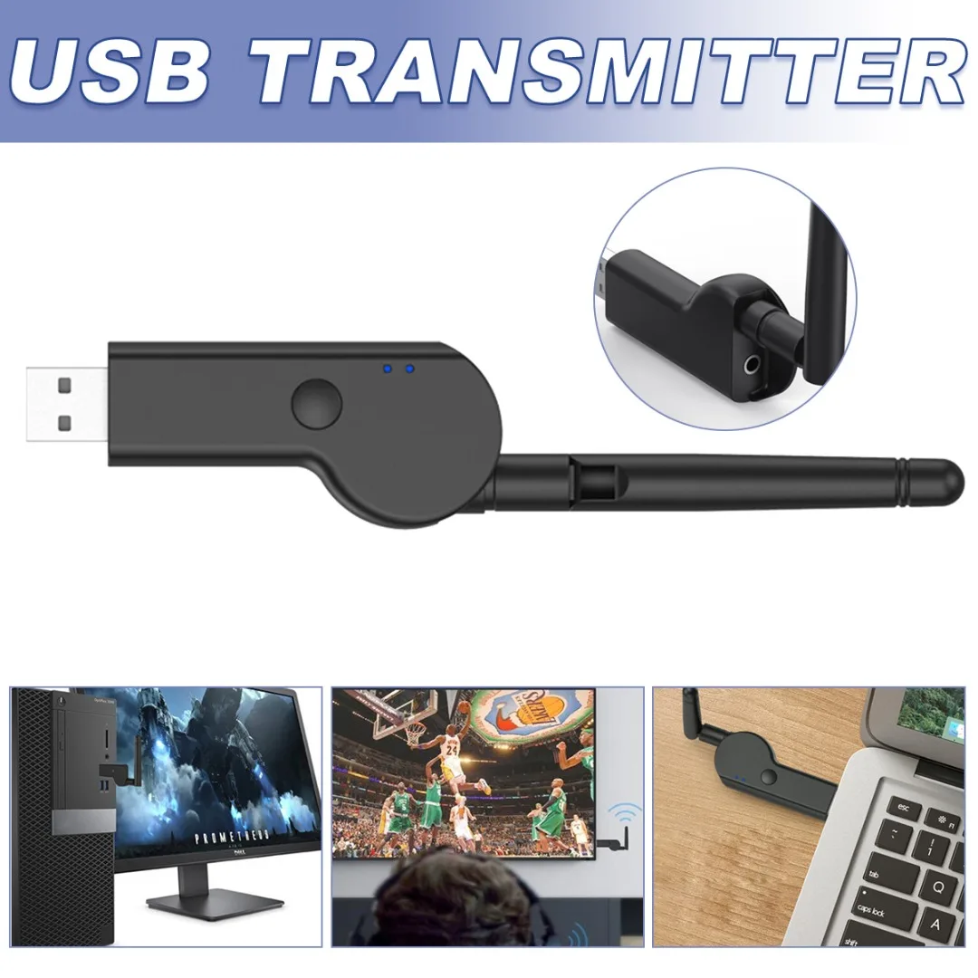 USB Wirelss 5.2 Audio Transmitter Adapter For TV PC Headset 3.5mm Ensure Fast Connection Long Distance Transmission Stability
USB Wirelss 5.2 Audio Transmitter Adapter For TV PC Headset 3.5mm Ensure Fast Connection Long Distance Transmission Stability