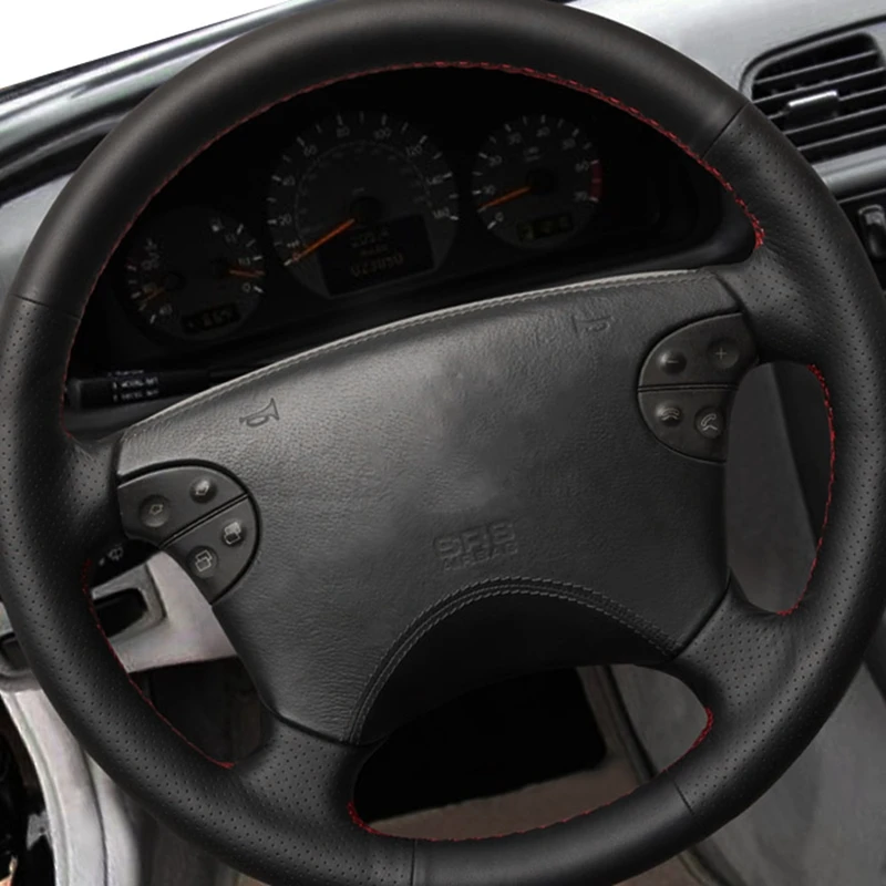 For Mercedes Benz CLK-Class W208 C208 E-Class W210 G-Class W463 1999 2000 2001 2002 2003 Car Steering Wheel Cover
For Mercedes Benz CLK-Class W208 C208 E-Class W210 G-Class W463 1999 2000 2001 2002 2003 Car Steering Wheel Cover