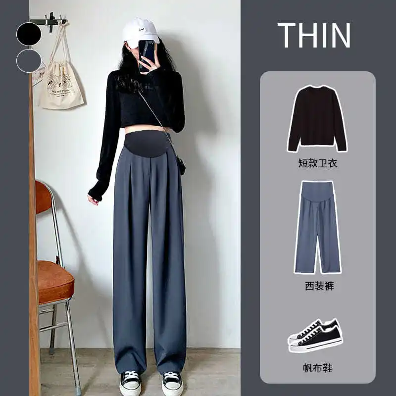 Maternity Pants Outerwear Suit Pants Spring Summer Thin Section Casual Summer Wide Leg Leggings Maternity Summer Pregnancy Dress
Maternity Pants Outerwear Suit Pants Spring Summer Thin Section Casual Summer Wide Leg Leggings Maternity Summer Pregnancy Dress