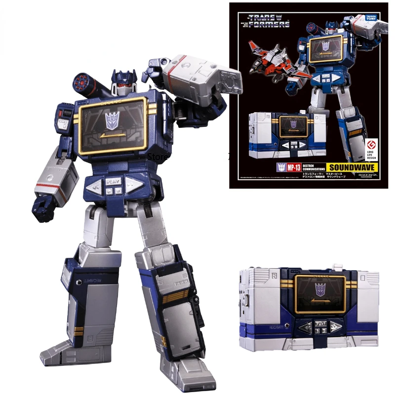 Новинка, роботы-трансформеры Takara Tomy KO MP13 Mp-13, экшн-фигурка Soundwave, коллекционная игрушка, дропшиппинг
Новинка, роботы-трансформеры Takara Tomy KO MP13 Mp-13, экшн-фигурка Soundwave, коллекционная игрушка, дропшиппинг