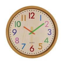 12INCH Silent Non-Ticking Quartz Kid Wall Clock Home Office Decorative Indoor 
12INCH Silent Non-Ticking Quartz Kid Wall Clock Home Office Decorative Indoor