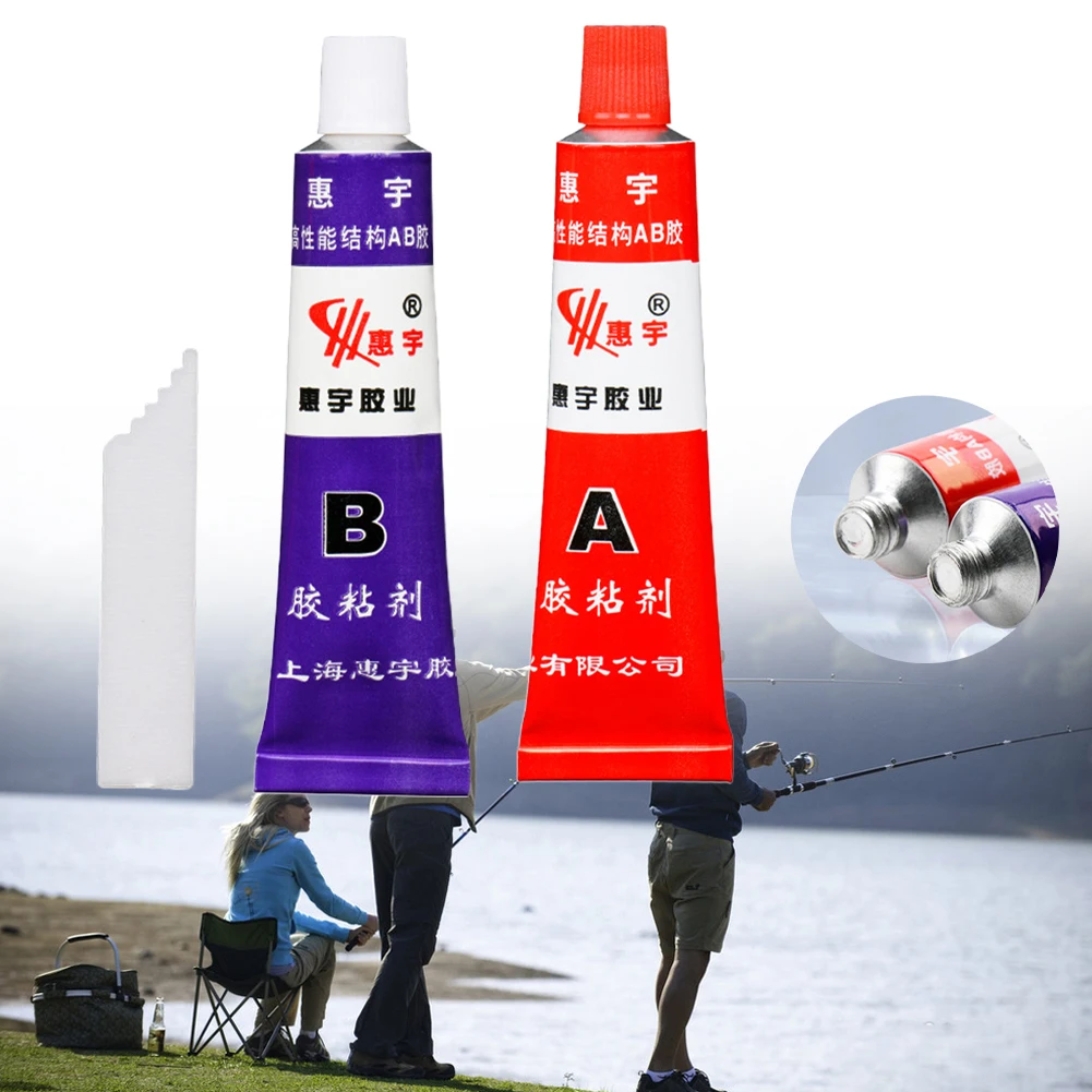 AB Transparent Glue For DIY Rods Holder Guide Ring Fishing Tackle Repair Tools Metal Repair Glue Cast Iron Steel Strength Repair
AB Transparent Glue For DIY Rods Holder Guide Ring Fishing Tackle Repair Tools Metal Repair Glue Cast Iron Steel Strength Repair