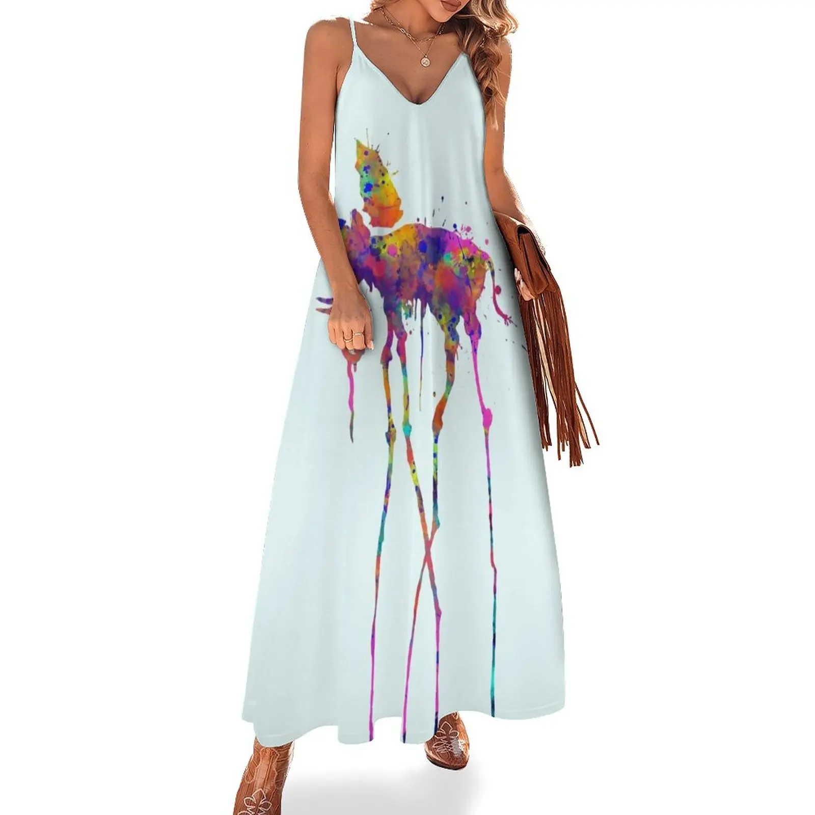 Dali Elephant Sleeveless Dress long dress women Dresses for wedding party women long dresses
Dali Elephant Sleeveless Dress long dress women Dresses for wedding party women long dresses