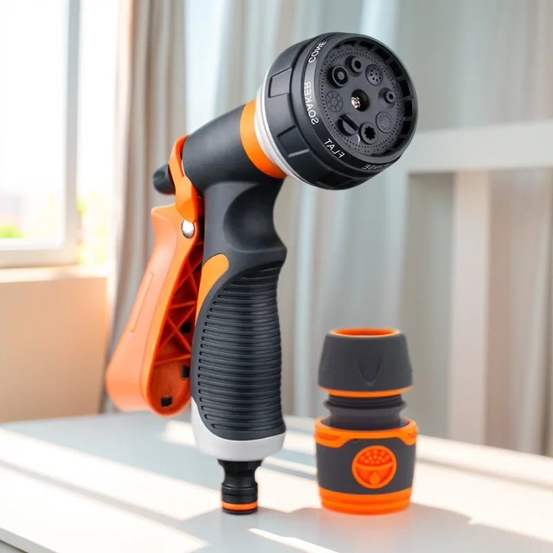 High pressure Lightweight Durable plastic spray gun with adjustable water output mode for household gardening irrigation
High pressure Lightweight Durable plastic spray gun with adjustable water output mode for household gardening irrigation