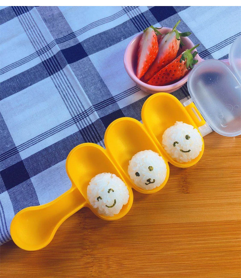 Generic Rice Ball Mold Homemade Sushi Maker Baby Kids Lunch Bento Tools