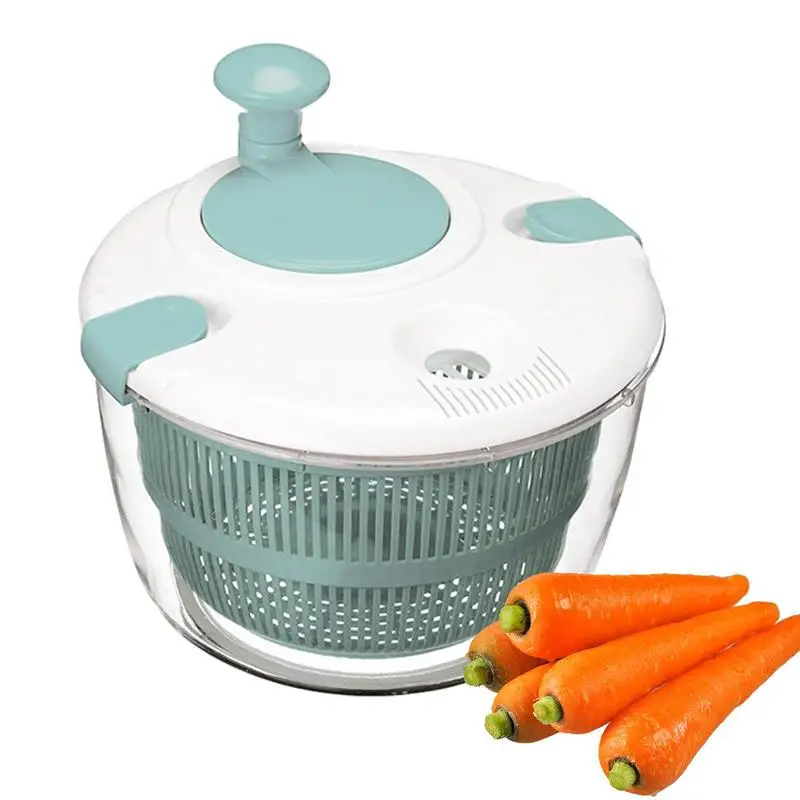 Lettuce Spinner With Drain Fruit Spinner Dryer With Drain And Colander Quick And Easy Spinner With Secure Lid Lock & Rotary
Lettuce Spinner With Drain Fruit Spinner Dryer With Drain And Colander Quick And Easy Spinner With Secure Lid Lock & Rotary