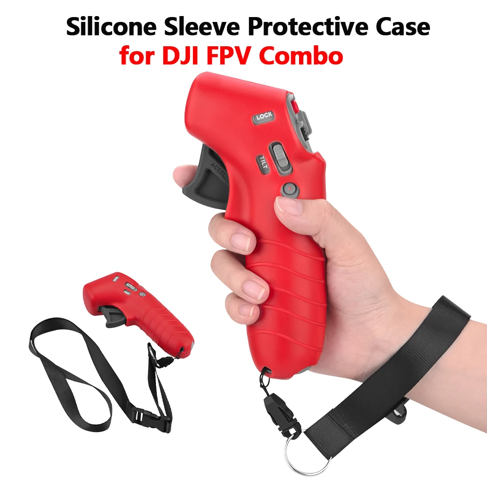 Silicone Cover Neck Strap for DJI Avata/FPV Combo Motion 1/2 Controller Protective Skin Case Lanyard for FPV Protection Sleeve
Silicone Cover Neck Strap for DJI Avata/FPV Combo Motion 1/2 Controller Protective Skin Case Lanyard for FPV Protection Sleeve