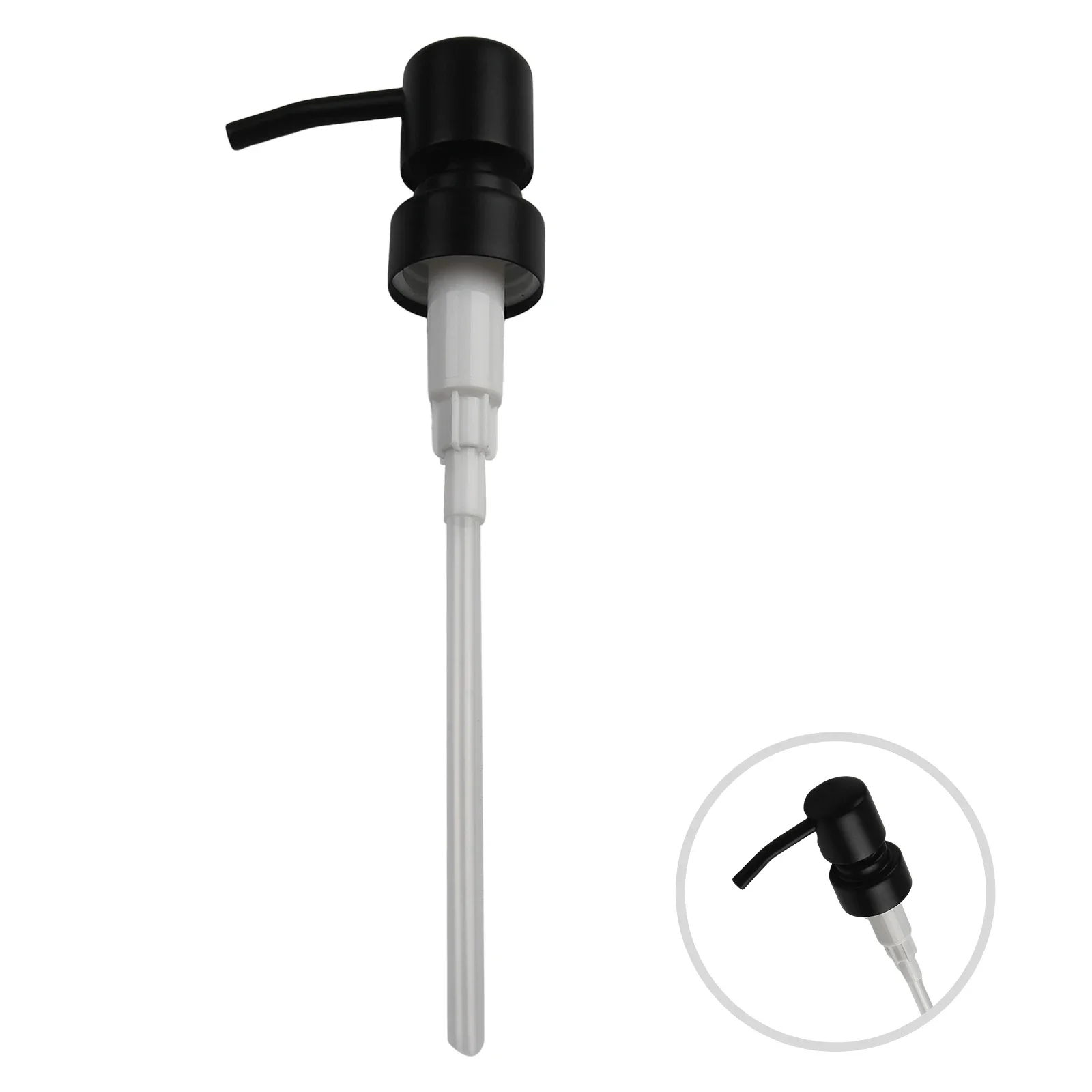 Thread Press Head Pump Head 304 Stainless Steel With 11cm Tube 28/400 Thread Bathroom Accessories High Quality
Thread Press Head Pump Head 304 Stainless Steel With 11cm Tube 28/400 Thread Bathroom Accessories High Quality