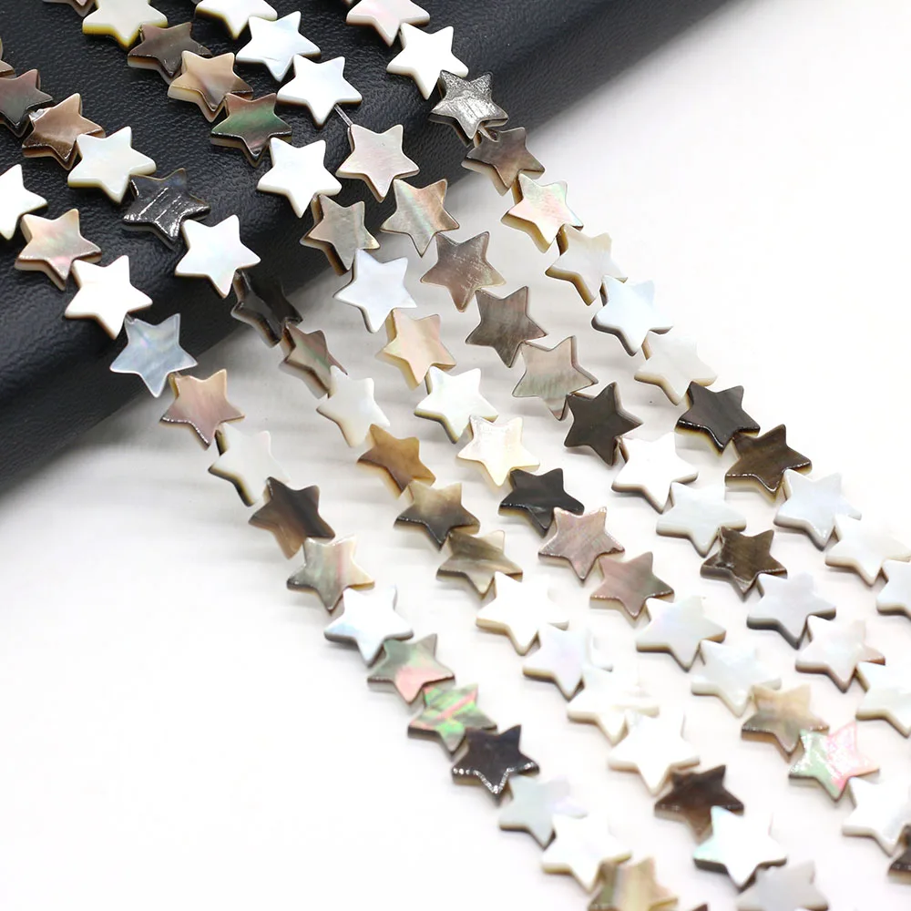 Natural Freshwater Shell Beads Black Five-Pointed Star Shaped Loose Beaded For Jewelry Making DIY Bracelet Necklace Accessories
Natural Freshwater Shell Beads Black Five-Pointed Star Shaped Loose Beaded For Jewelry Making DIY Bracelet Necklace Accessories