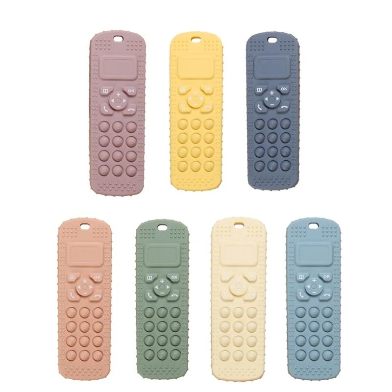 Portable Silicone Baby Teething Toy Teether Toy for Babies 6-12 Months Remote Control Teething Toy Silicone Gift
Portable Silicone Baby Teething Toy Teether Toy for Babies 6-12 Months Remote Control Teething Toy Silicone Gift