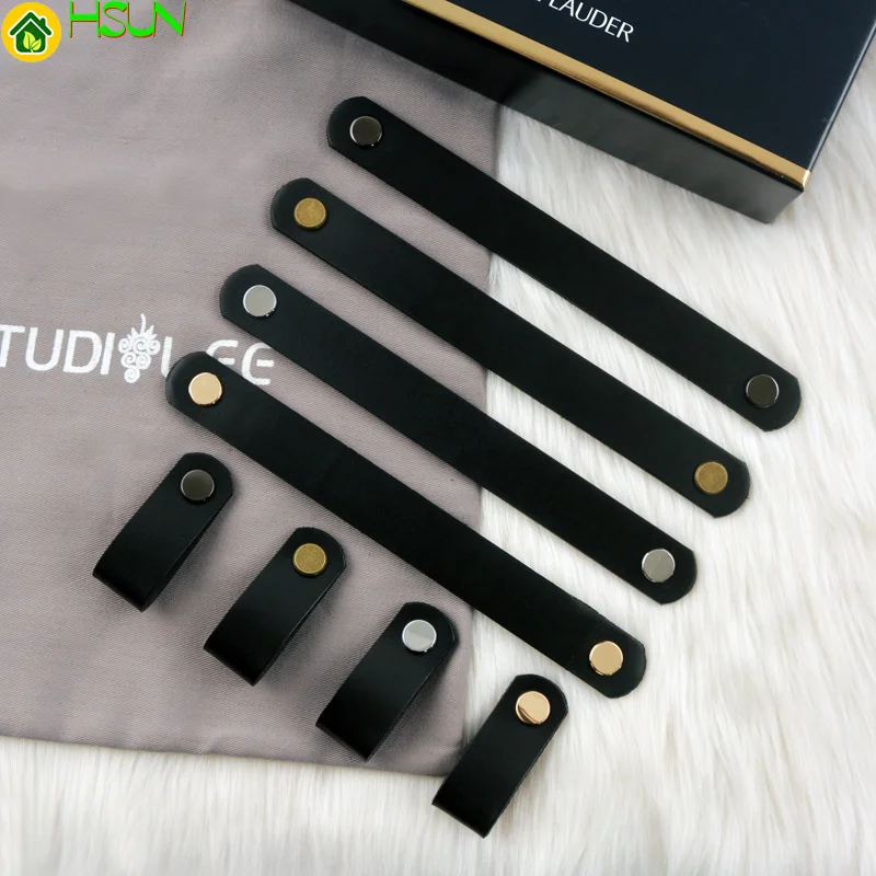 Nordic furniture leather handle head layer cowhide handle clothing cabinet door shoe cabinet wine cabinet drawer black leather
Nordic furniture leather handle head layer cowhide handle clothing cabinet door shoe cabinet wine cabinet drawer black leather