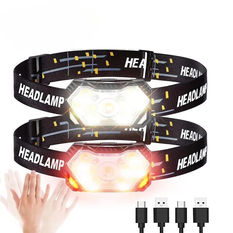 9 Led Strong Light Headlamp USB Rechageable Motion Sensor Headlight Portable Fishing Camping Outdoor Head Lamp Work Flashlight
9 Led Strong Light Headlamp USB Rechageable Motion Sensor Headlight Portable Fishing Camping Outdoor Head Lamp Work Flashlight