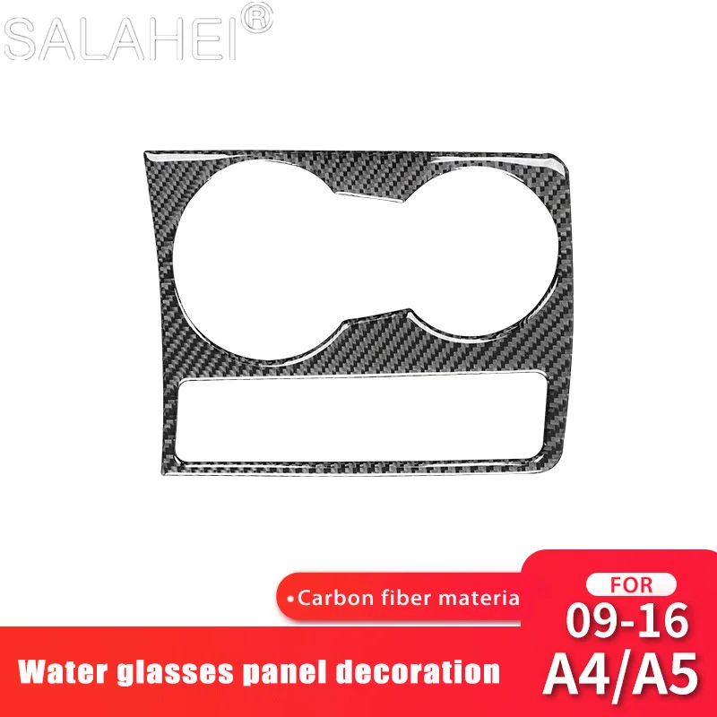 Carbon Fiber Car Water Cup Frame Panel Special Decoration Protector Sticker For Audi Old A4 A5 A4L B8 2009-2016 Auto Accessories
Carbon Fiber Car Water Cup Frame Panel Special Decoration Protector Sticker For Audi Old A4 A5 A4L B8 2009-2016 Auto Accessories