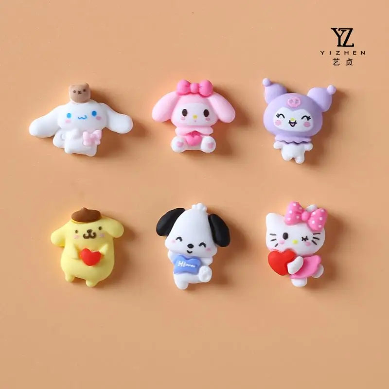 20Pcs Kawaii Sanrios Jewelry Anime Kuromi Cartoon Mymelody Cute Cinnamoroll Resin Doll 3D Diy Nail Art Accessories Toy Gril Gift 
20Pcs Kawaii Sanrios Jewelry Anime Kuromi Cartoon Mymelody Cute Cinnamoroll Resin Doll 3D Diy Nail Art Accessories Toy Gril Gift