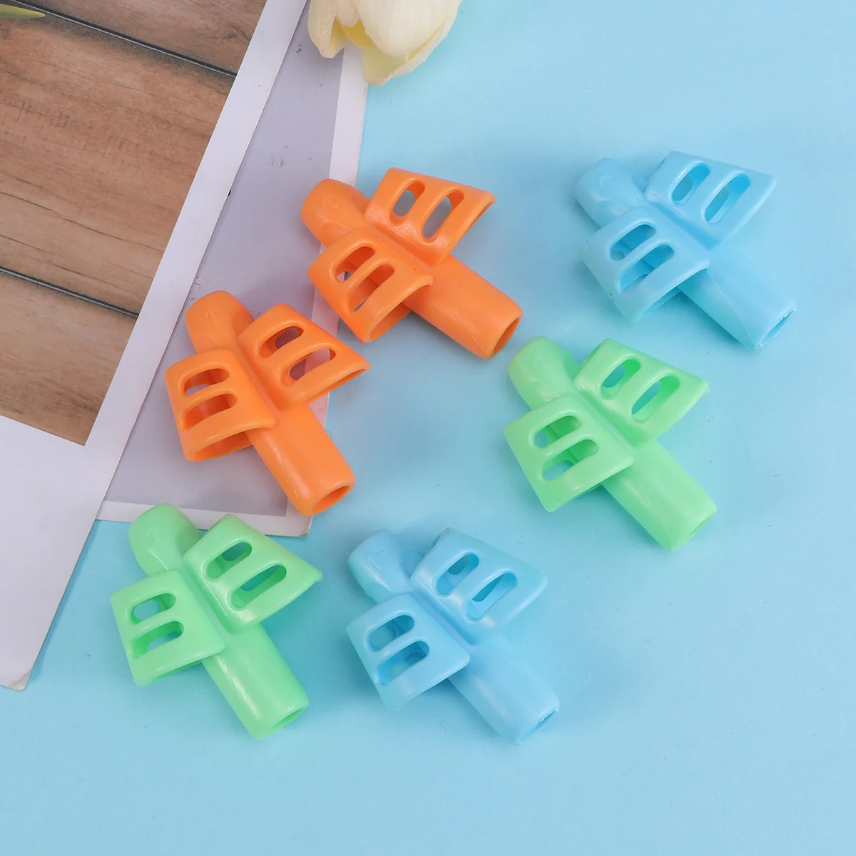 6 Pcs Writing Training Devices for Kids Deviceers Aids Equipment Trainers Preschool 
6 Pcs Writing Training Devices for Kids Deviceers Aids Equipment Trainers Preschool