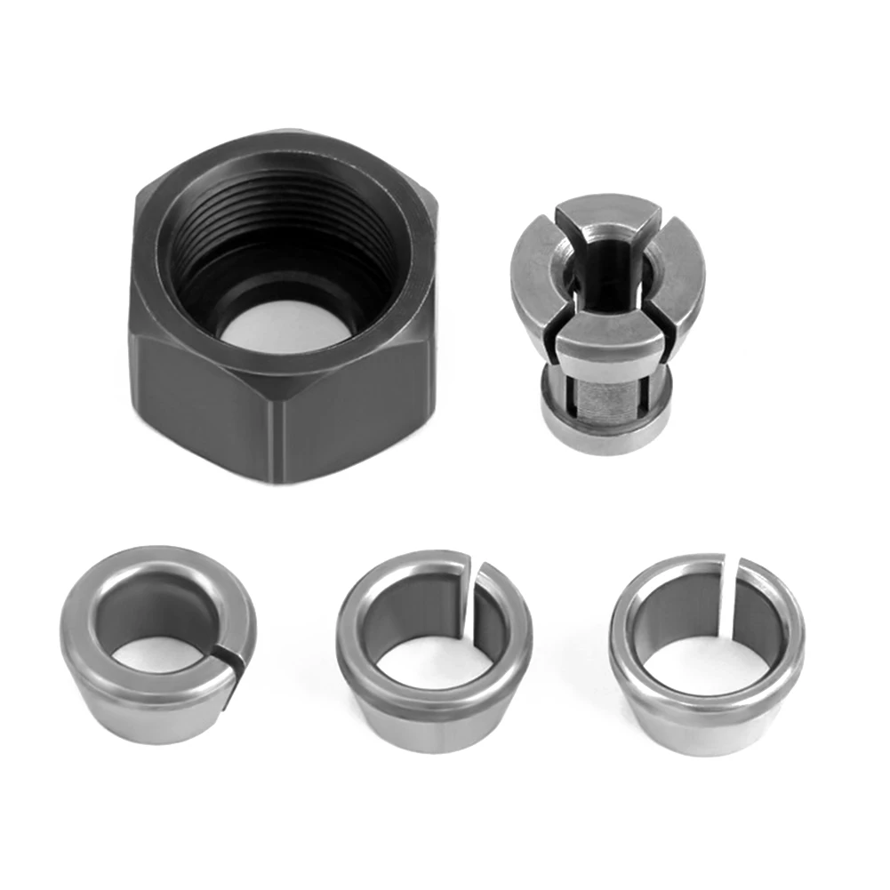 Practical Collet Chuck Adapter With Nut Power Tools Router Router Bits Split Bushing Converter Woodworking Tool
Practical Collet Chuck Adapter With Nut Power Tools Router Router Bits Split Bushing Converter Woodworking Tool