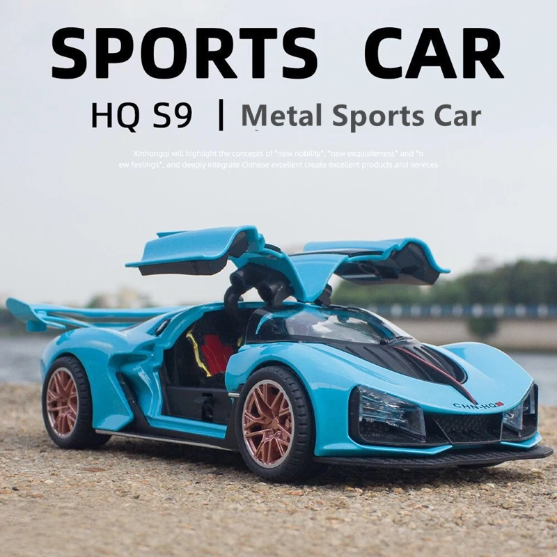 1:24 HONGQI S9 Alloy Performance Sports Car Model Diecasts Metal Toy Racing Car Model Sound Light Spraing Kids Gifts
1:24 HONGQI S9 Alloy Performance Sports Car Model Diecasts Metal Toy Racing Car Model Sound Light Spraing Kids Gifts