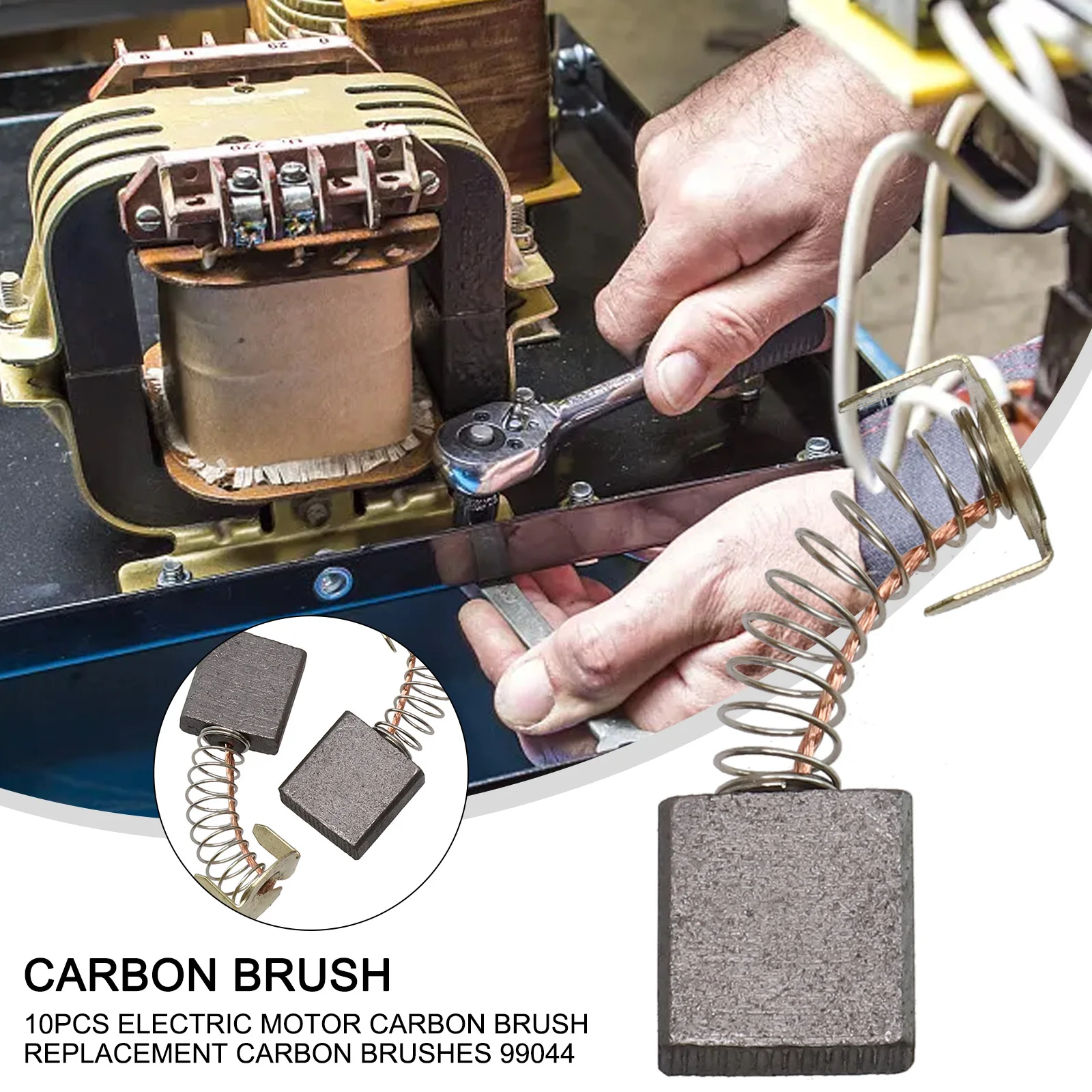 10pcs Premium Motor Carbon Brushes Enhances Electric Motor Function Compatible with Hita chi 999044 Perfect for Power Tools
10pcs Premium Motor Carbon Brushes Enhances Electric Motor Function Compatible with Hita chi 999044 Perfect for Power Tools