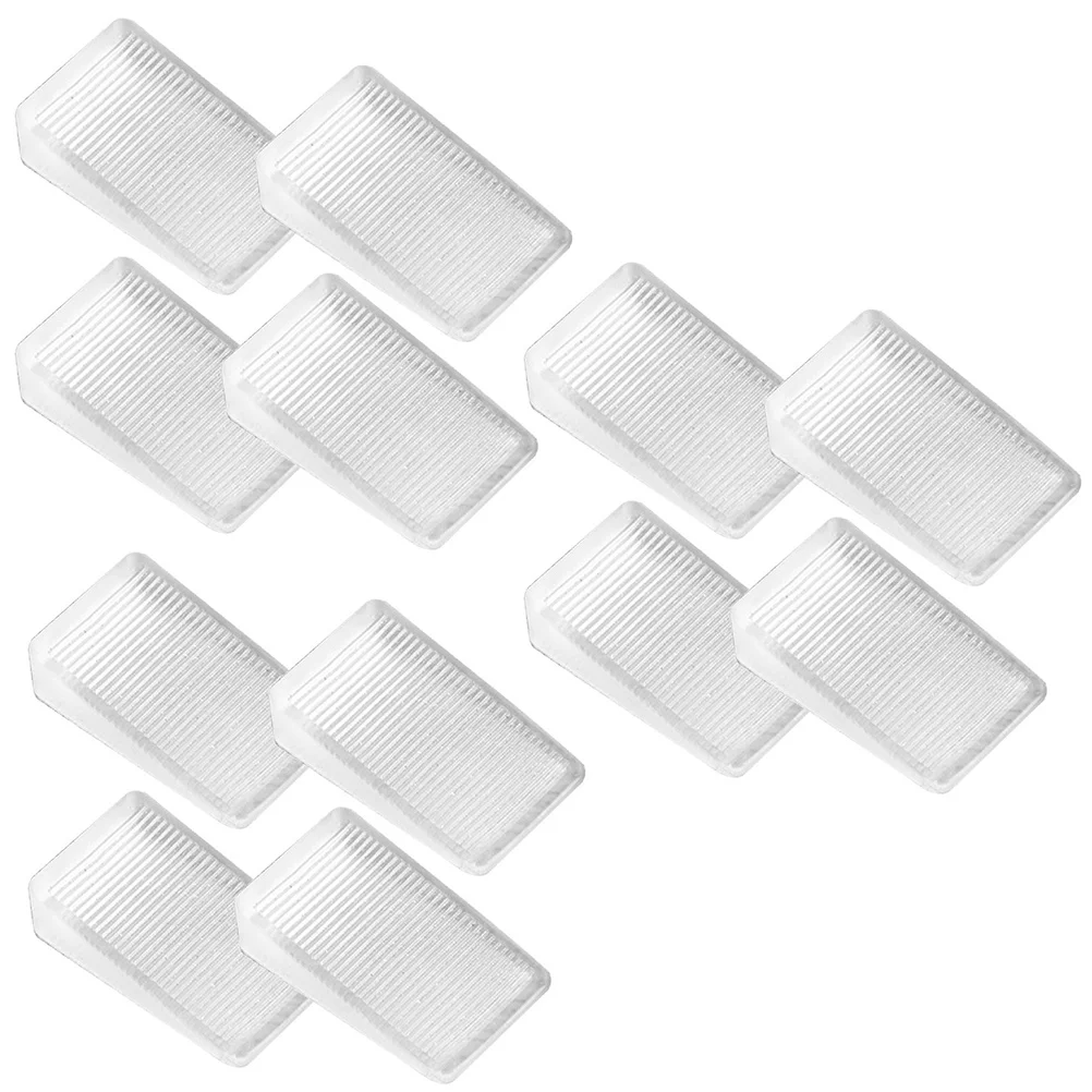 

Door Bottom Stopper Block Wedge Doorstops Furniture Leveling Shims PVC Table Shims DIY Wedge Levelers