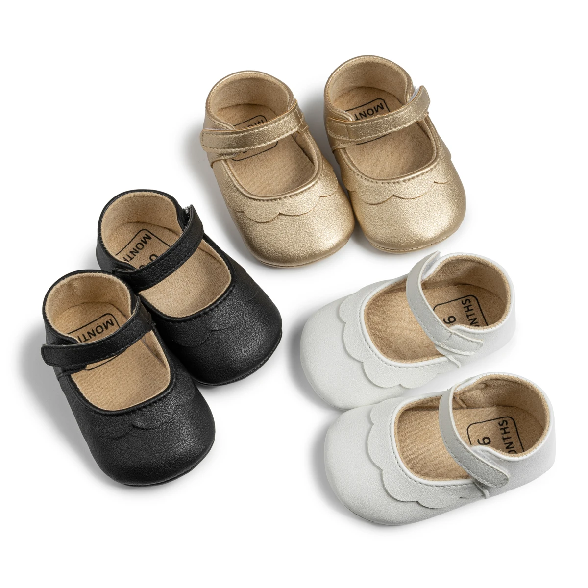 KIDSUN 2024 Newborn Pu Leather Baby Girls Shoes Rubber Sole Non-Slip Toddler First Walkers Girl Dress Princess Shoes 0-18 Months
KIDSUN 2024 Newborn Pu Leather Baby Girls Shoes Rubber Sole Non-Slip Toddler First Walkers Girl Dress Princess Shoes 0-18 Months