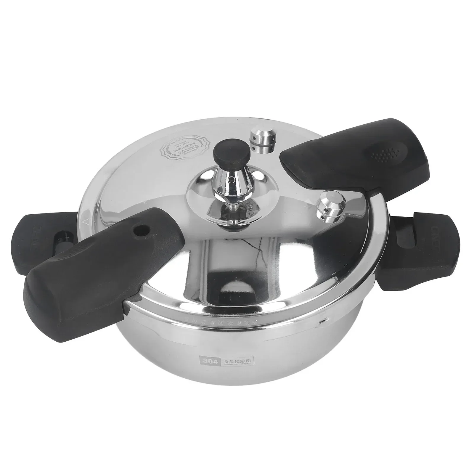 1.8L 18cm Pressure Cooker Stainless Steel Safe Explosion Proof Pressure Cooker Pot for Gas Stove Induction Cooker
1.8L 18cm Pressure Cooker Stainless Steel Safe Explosion Proof Pressure Cooker Pot for Gas Stove Induction Cooker