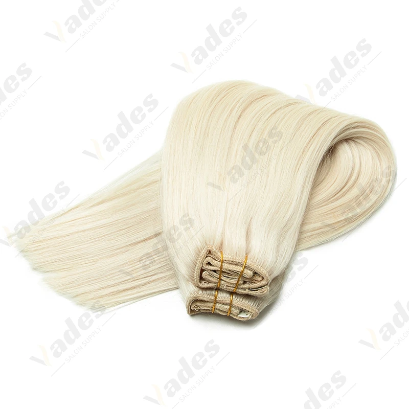 High Quality Straight Human Hair Clip In Hair Extensions for 100% Unprocessed Full Head Human Hair 6/Pcs with 16Clips 160-240G 6 S806ebad9bb9346f5875f7ae6e274526fL