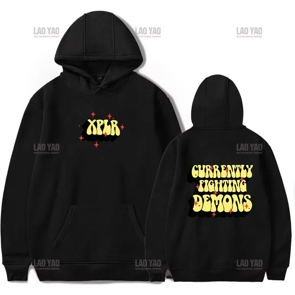 

2024Casual Style Fashion Clothes XPLR Fighting Demons Hoodie Sam and Colby Merch Long Sleeve Women Men Hooded Sweatshirt