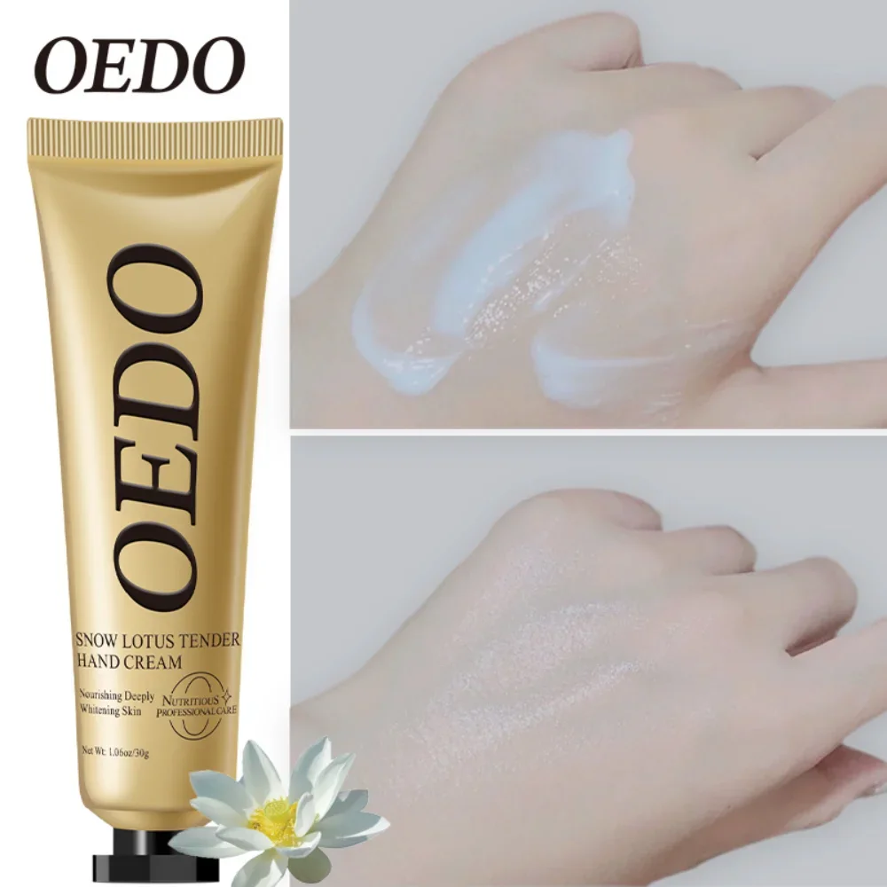 

OEDO Snow Lotus Essence Hand Cream Moisturizing Whitening Anti-Dry Crack Frostbite Hand Beauty Care Tools Hand Skin Care Product