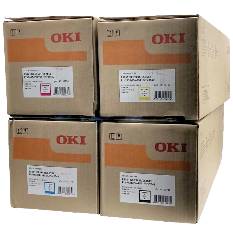 Original New Drum Unit For OKI ES9411 ES9431 ES9542 Pro9431 Pro9541 Pro9542 BK C M Y
Original New Drum Unit For OKI ES9411 ES9431 ES9542 Pro9431 Pro9541 Pro9542 BK C M Y