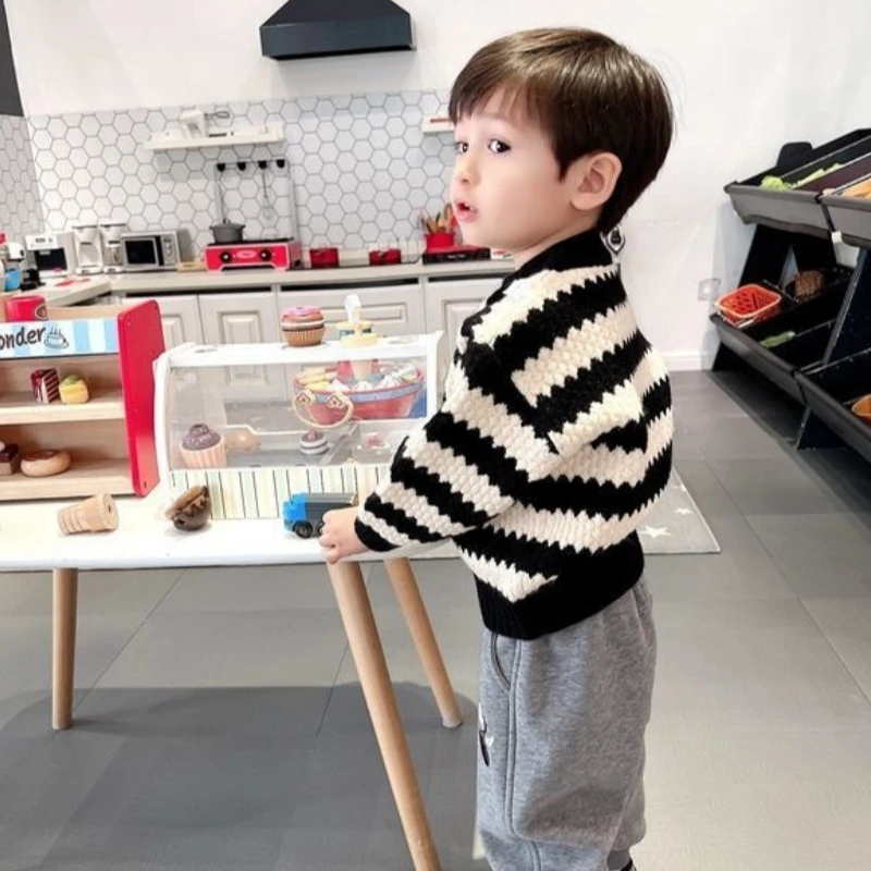 Boys Woolen Sweater Crochet Cotton Windbreak 2023 Velvet Thicken Autumn Winter Outwear Warm Plus Size Children's Clothing
Boys Woolen Sweater Crochet Cotton Windbreak 2023 Velvet Thicken Autumn Winter Outwear Warm Plus Size Children's Clothing