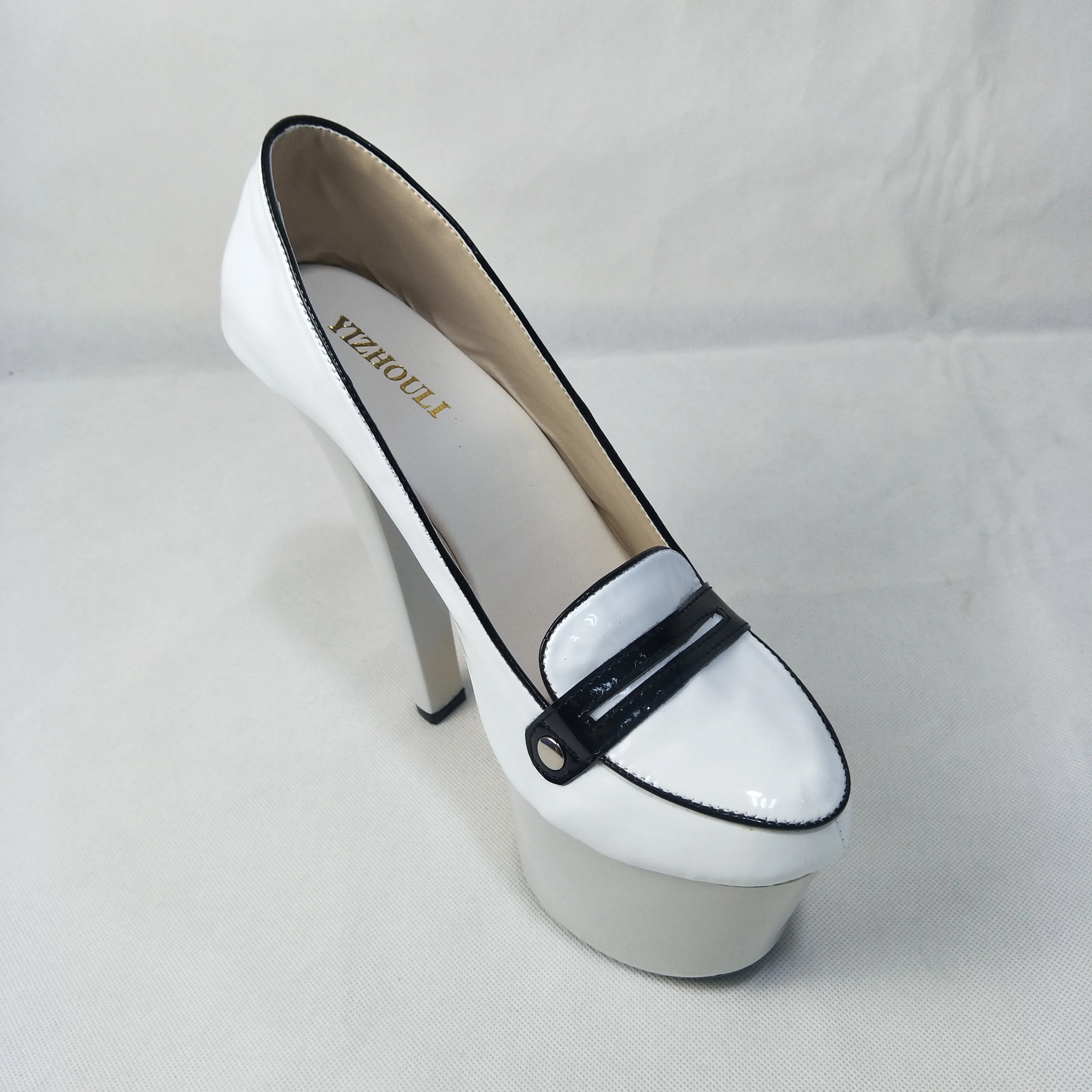 

17 cm nightclub princess sexy super high heels, glamour shoe drag enticement bottom paint catwalk dance shoes