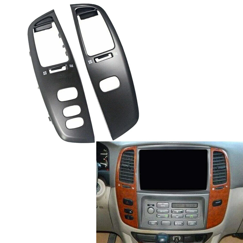 2pcs Car Dashboard Air Vent Frame Penal Aluminum Alloy Black Grey For Toyota For Land Cruiser 100 LC100 1998-2007 Models Accesso
2pcs Car Dashboard Air Vent Frame Penal Aluminum Alloy Black Grey For Toyota For Land Cruiser 100 LC100 1998-2007 Models Accesso