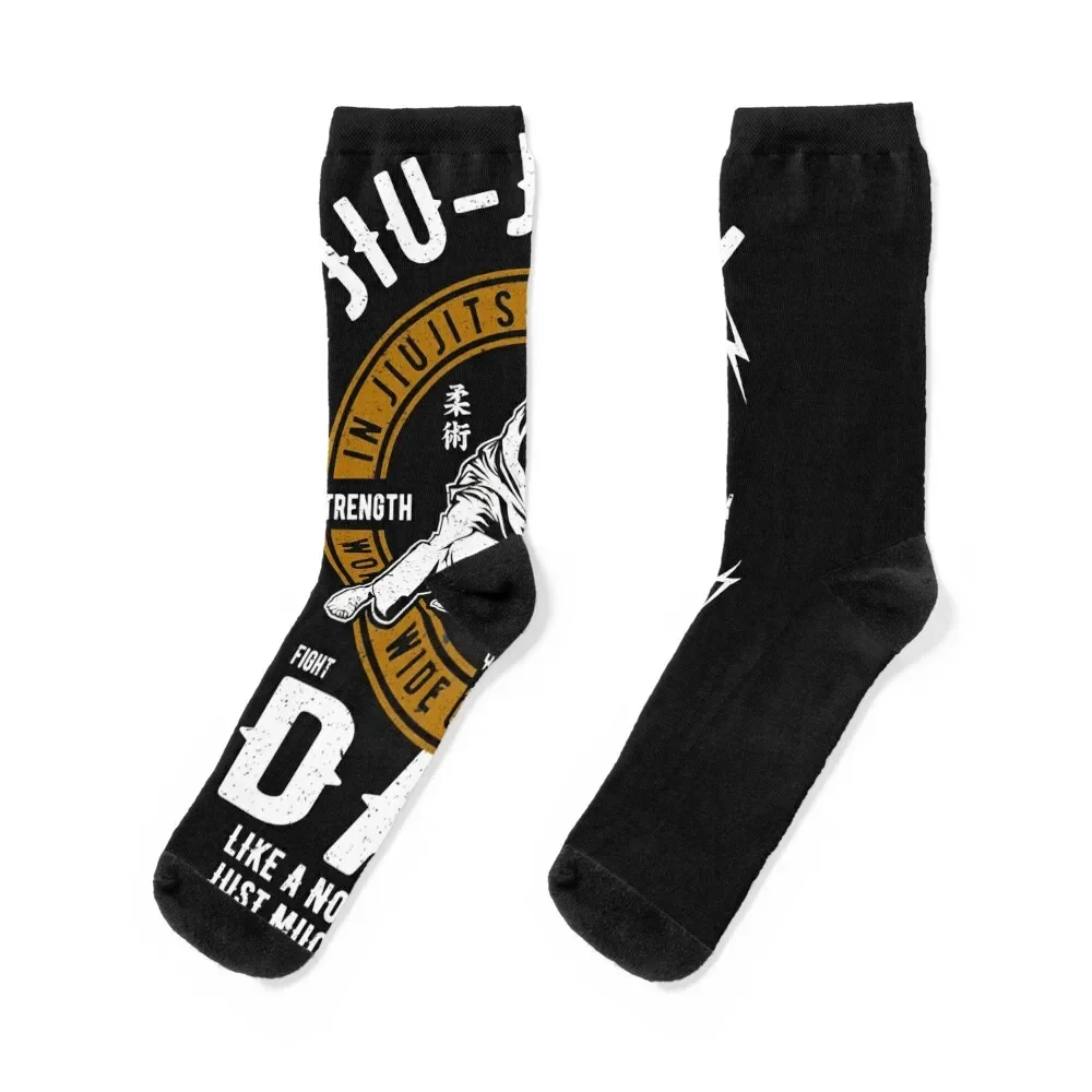 

Забавные носки Jiu Jitsu для мужчин и женщин, яркие Подвязки для бега, с цветами, забавный подарок