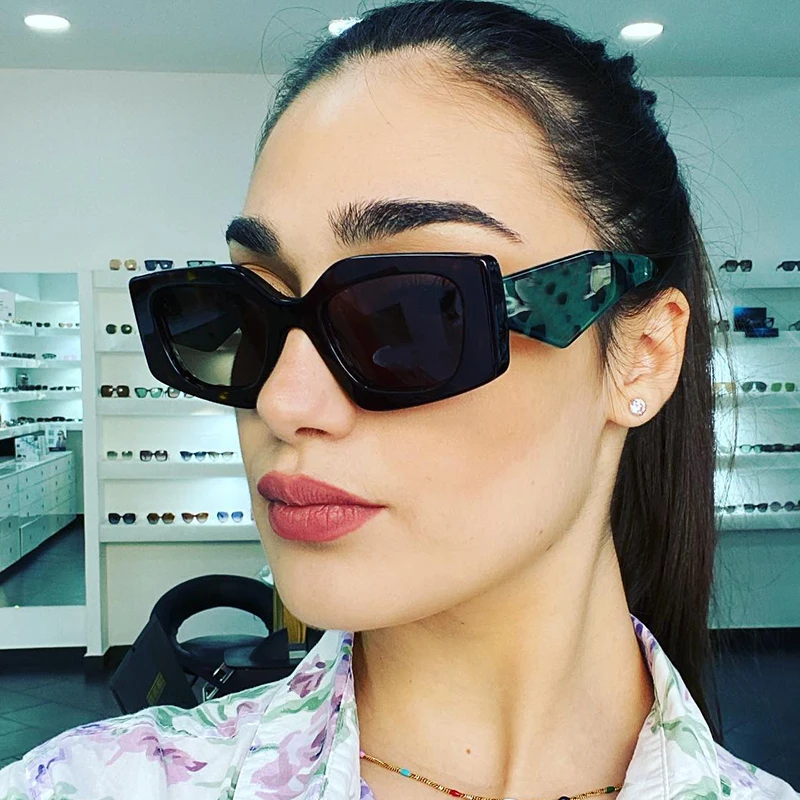 Ins Popular Cat Eye Sunglasses Women Retro Thick Square Frame Unique Design Ladies Sun Glasses Shades UV400 Eyewear
Ins Popular Cat Eye Sunglasses Women Retro Thick Square Frame Unique Design Ladies Sun Glasses Shades UV400 Eyewear