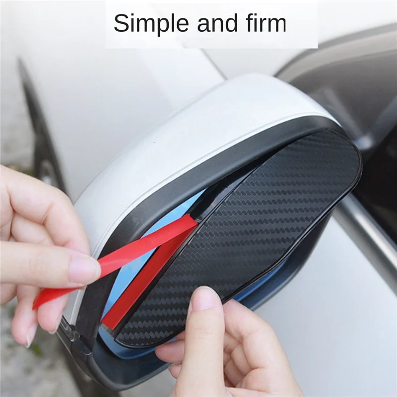 2Pcs Rainbrow Thickened Carbon Fiber Texture Rearview Mirror Weather Shield Universal for Cars, Trucks and SUVs
2Pcs Rainbrow Thickened Carbon Fiber Texture Rearview Mirror Weather Shield Universal for Cars, Trucks and SUVs