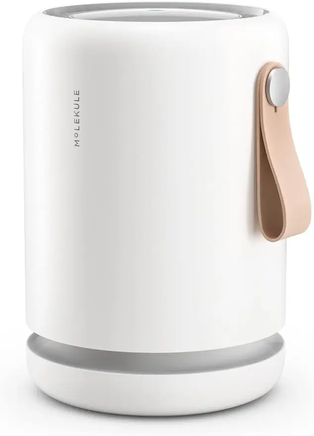 

Molekule Air Mini+ | Air Purifier for Small Home Rooms up to 250 sq. ft. with PECO-HEPA Tri-Power for Mold