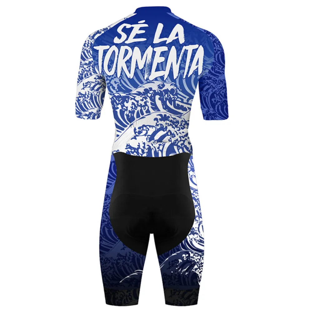 2023 New Blue text print Cycling Jersey Set One-piece Triathlon Jumpsuit Mtb Bike Maillot Ciclismo Summer Man Skinsuit#5XL size
2023 New Blue text print Cycling Jersey Set One-piece Triathlon Jumpsuit Mtb Bike Maillot Ciclismo Summer Man Skinsuit#5XL size