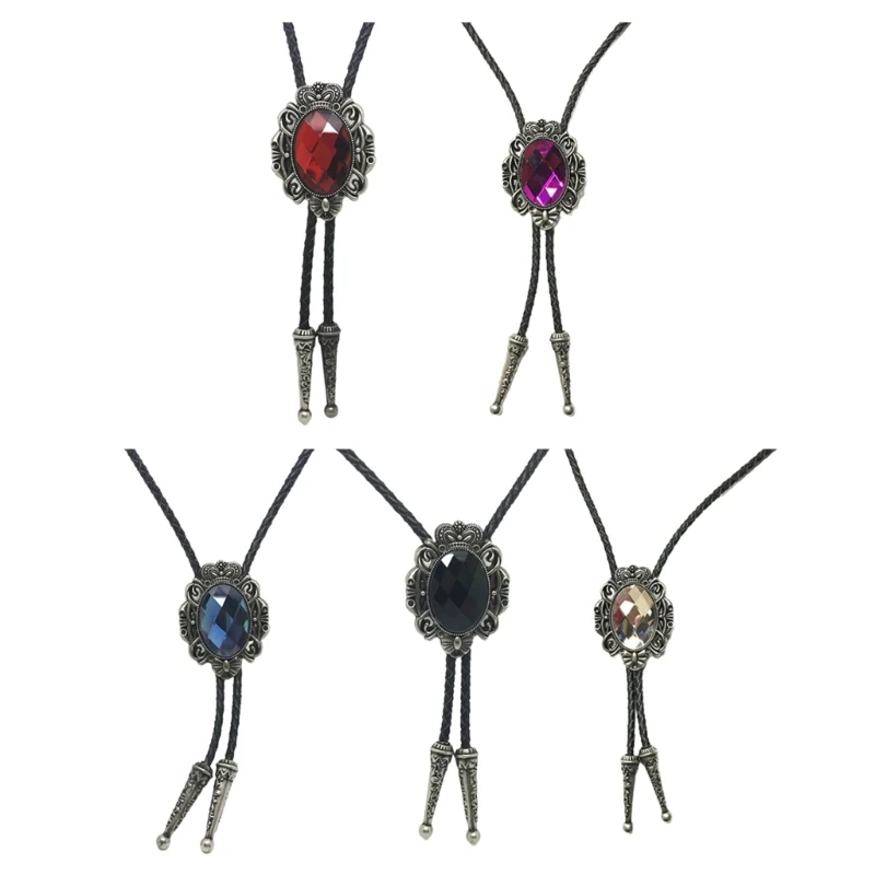 MXMB Western Cowboy Handmade Antique Crystal Necklace Bolo Tie Jewelry Shirt Chain
MXMB Western Cowboy Handmade Antique Crystal Necklace Bolo Tie Jewelry Shirt Chain