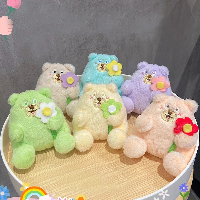 1 Pcs Cartoon Kawaii Hold Flower Bear Plush Doll Toy Keychain Creative Bear Plush Backpack Charm Couple Birthday Christmas Gift
1 Pcs Cartoon Kawaii Hold Flower Bear Plush Doll Toy Keychain Creative Bear Plush Backpack Charm Couple Birthday Christmas Gift