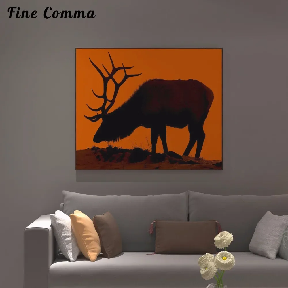 Nordic Style Deer Oil Painting 100% hand-painted on Canvas Large Size Home Decor Wall Art Pictures for Living Room Decoration
Nordic Style Deer Oil Painting 100% hand-painted on Canvas Large Size Home Decor Wall Art Pictures for Living Room Decoration