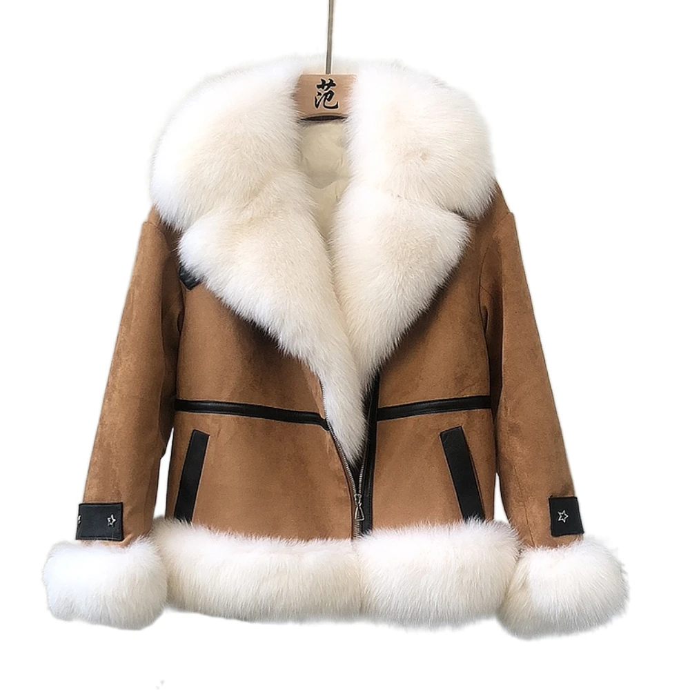 ZDFURS*High-End Imported Whole Leather Fox Fur Fur Coat Women's Short Haining Winter New Motorcycle down Jacket Coat
ZDFURS*High-End Imported Whole Leather Fox Fur Fur Coat Women's Short Haining Winter New Motorcycle down Jacket Coat