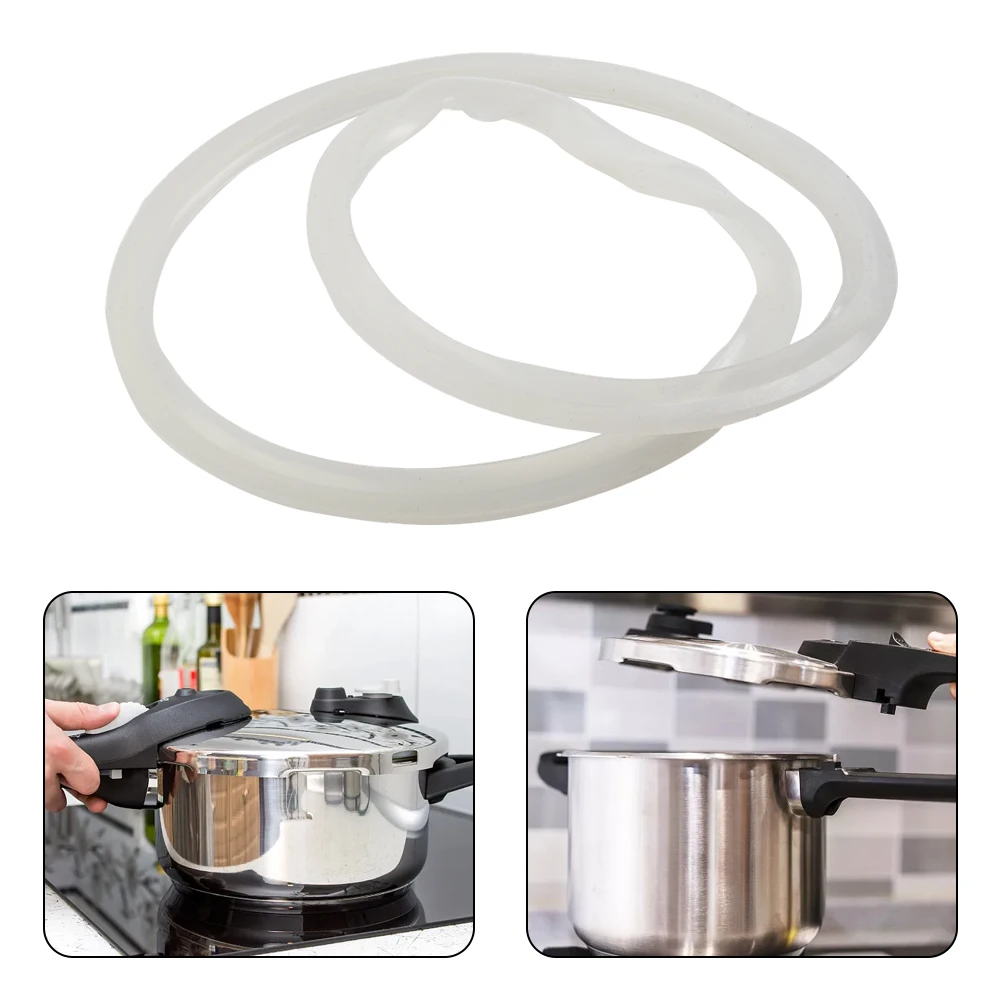 1 Pc 18-32cm Replacement Clear Silicone Rubber Gasket Home Kitchen Pressure Cooker Gasket Sealing Ring Kitchen Accessories
1 Pc 18-32cm Replacement Clear Silicone Rubber Gasket Home Kitchen Pressure Cooker Gasket Sealing Ring Kitchen Accessories