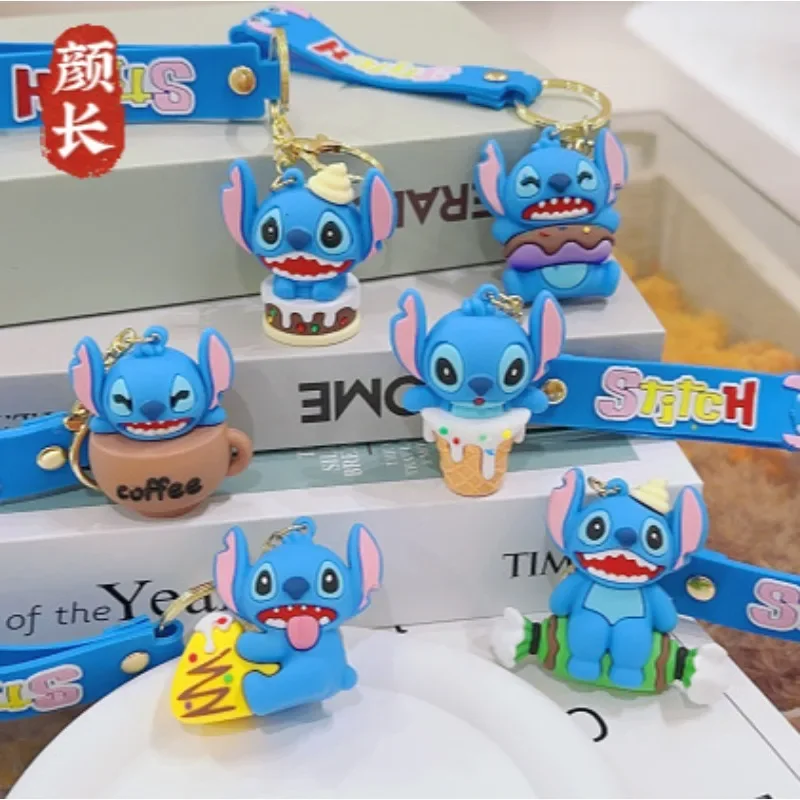 New Disney Stitch Toys Keychain Anime Figure Stitch Pendant Keychain Fashion Keychains Women Car Keyring Girl Birthday Gifts
New Disney Stitch Toys Keychain Anime Figure Stitch Pendant Keychain Fashion Keychains Women Car Keyring Girl Birthday Gifts