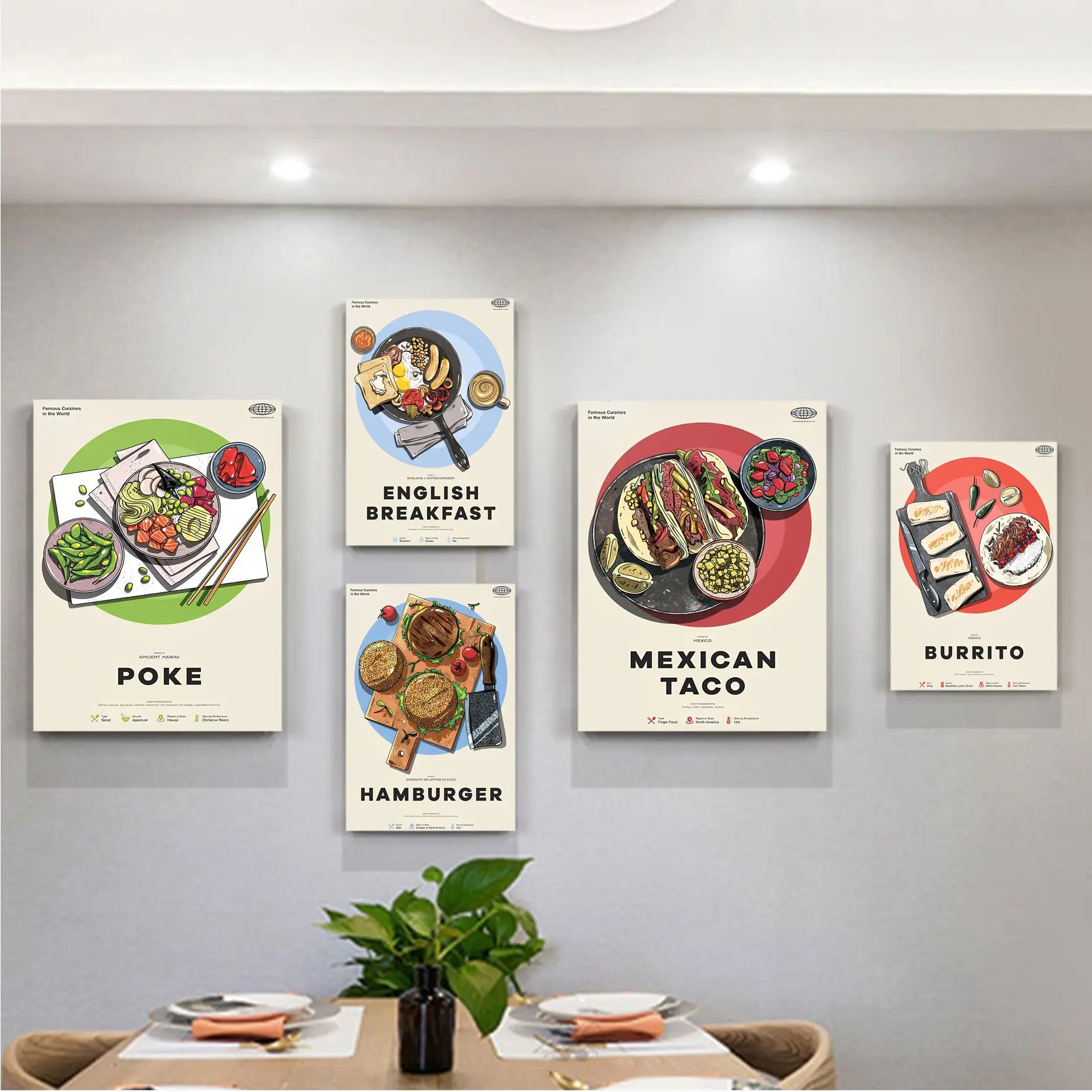 World Cuisine Poster Aesthetic Dessert Steak Food Whitepaper Poster HD Quality Poster Wall Art Painting Study Art Wall Painting
World Cuisine Poster Aesthetic Dessert Steak Food Whitepaper Poster HD Quality Poster Wall Art Painting Study Art Wall Painting